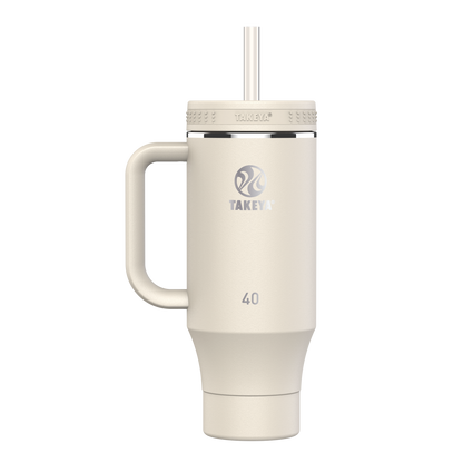 Straw Tumbler With Handle