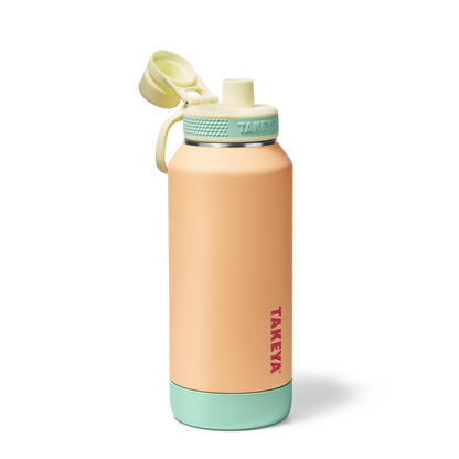 Sport Soft Touch Water Bottle With Spout Lid